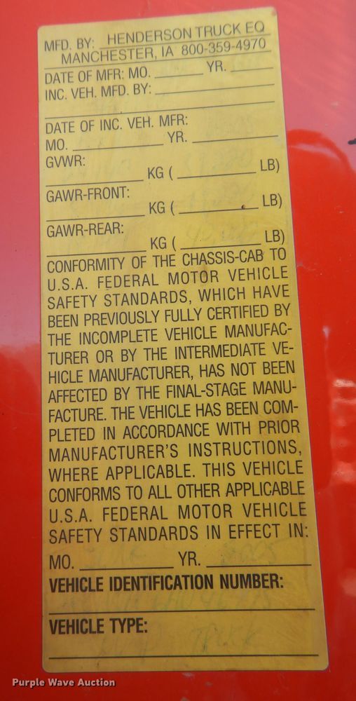 image for item DK7628 2006 Sterling LT7501  dump truck