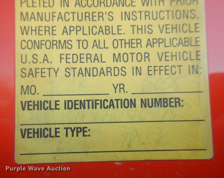 image for item DK7628 2006 Sterling LT7501  dump truck