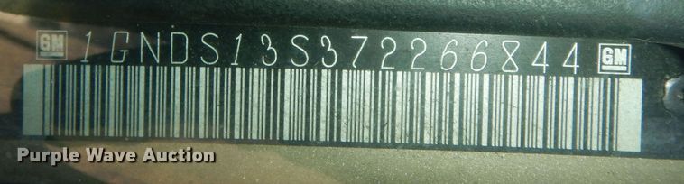 image for item DK7641 2007 Chevrolet TrailBlazer LS  SUV