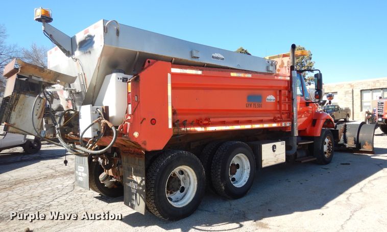 image for item DK7646 2007 International 7400  dump truck