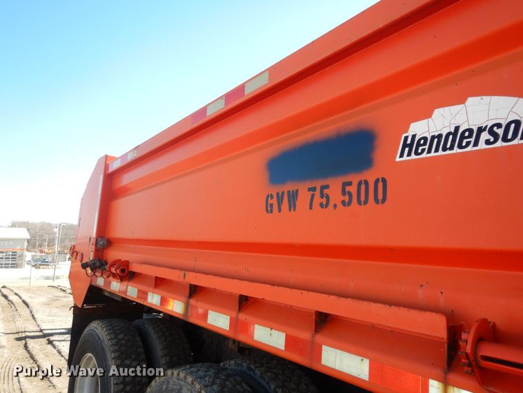 image for item DK7647 2007 International 7400  dump truck