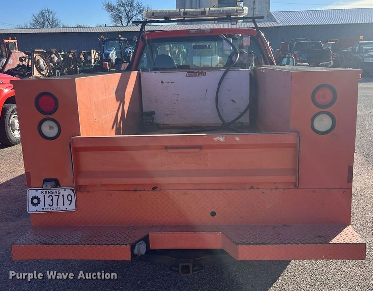 image for item DQ4099 2009 Ford F250 Super Duty  utility bed pickup truck