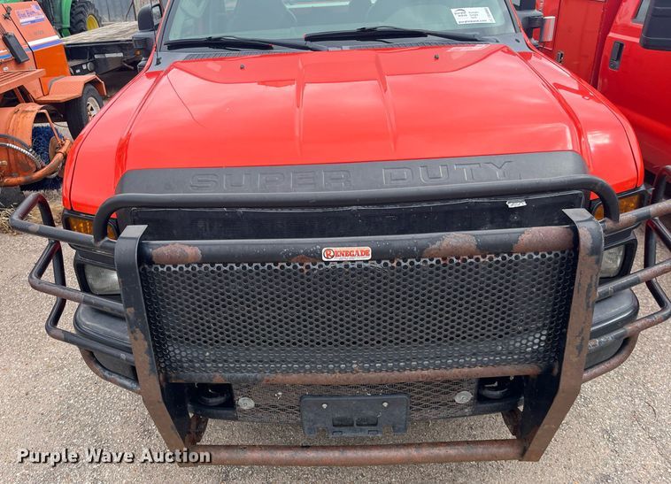 image for item DQ4099 2009 Ford F250 Super Duty  utility bed pickup truck
