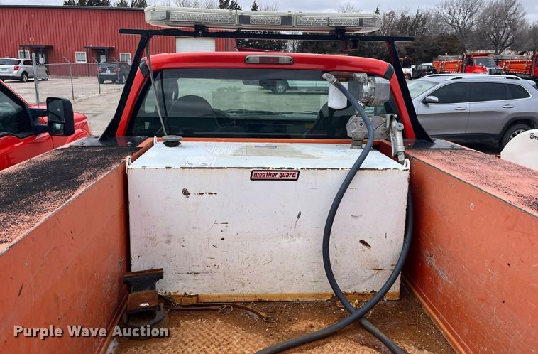 image for item DQ4099 2009 Ford F250 Super Duty  utility bed pickup truck