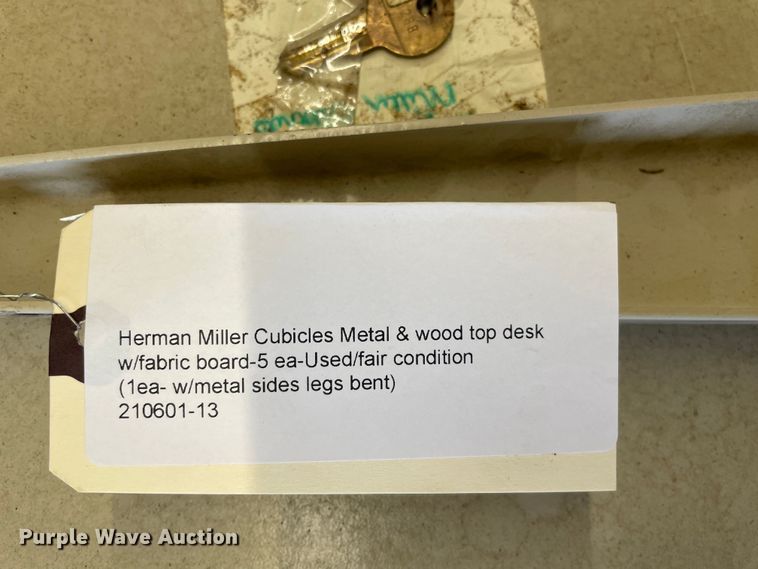 image for item IE9710 (4) pieces of Herman Miller furniture