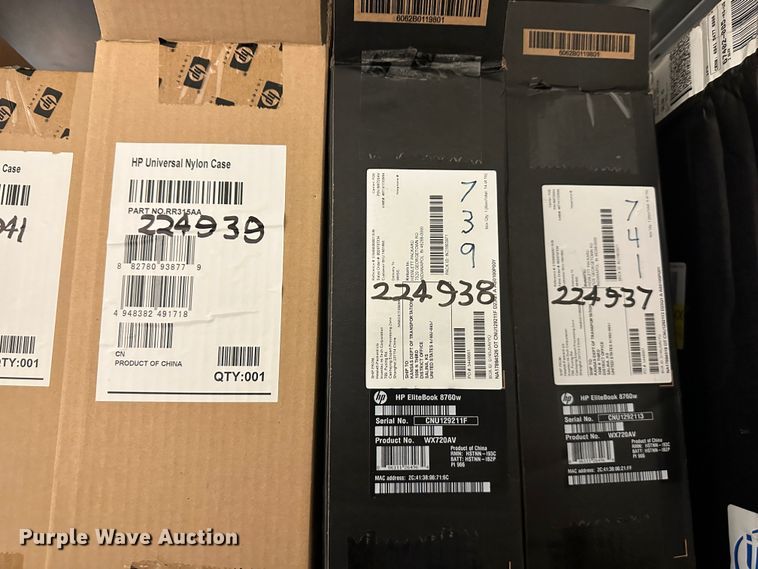 image for item IE9720 (16) HP Elitebook 8760W laptops