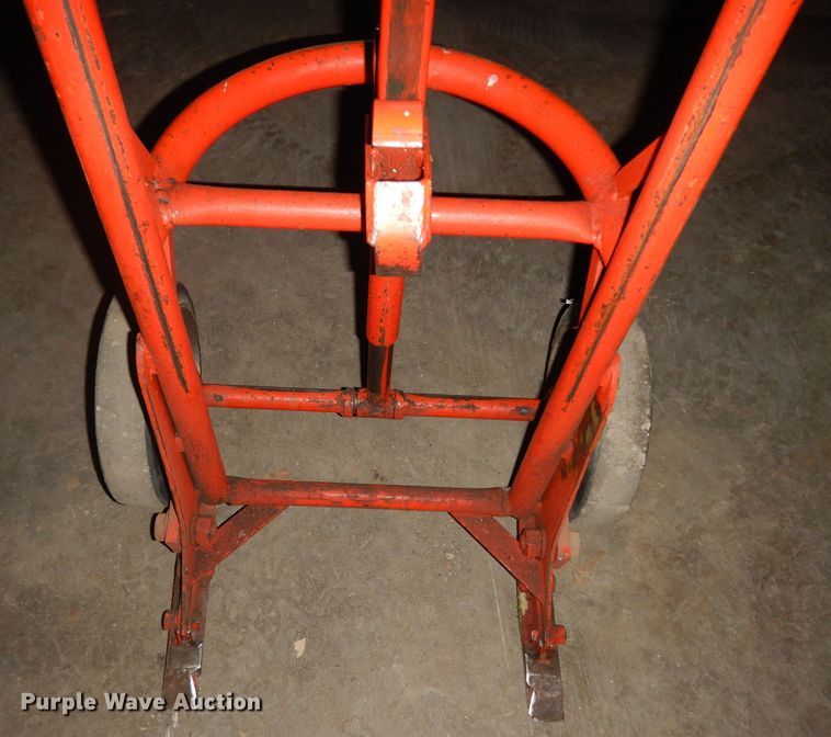 image for item KS9406 Wesco  55 gallon metal barrel dolly