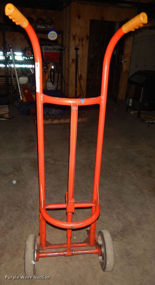 image for item KS9406 Wesco  55 gallon metal barrel dolly