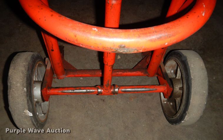 image for item KS9406 Wesco  55 gallon metal barrel dolly