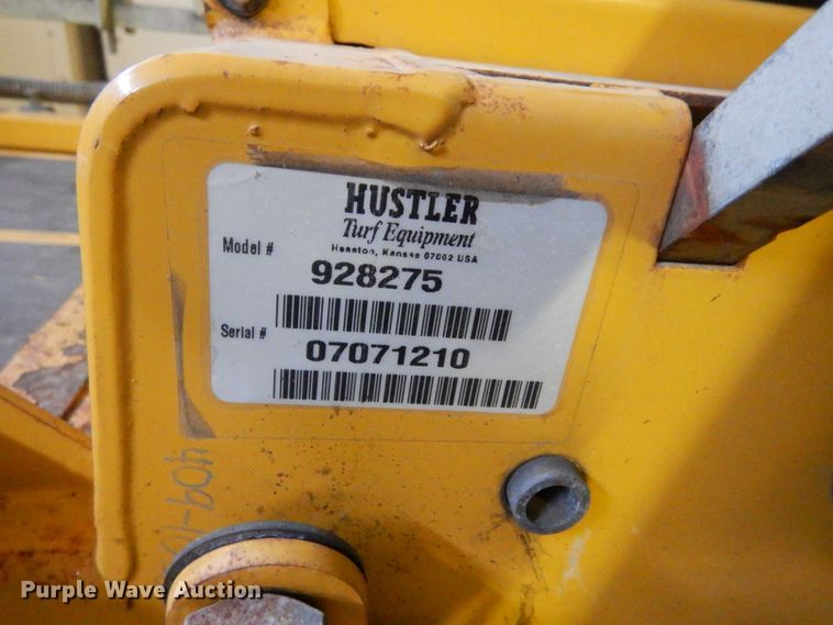 image for item KS9462 2007 Hustler FasTrak 927342  ZTR lawn mower