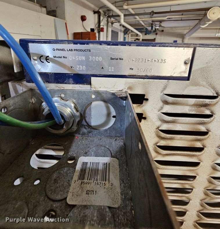 image for item KS9476 Q-Sun 3000  weatherometer