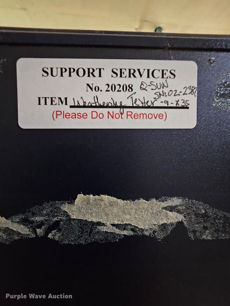 image for item KS9476 Q-Sun 3000  weatherometer