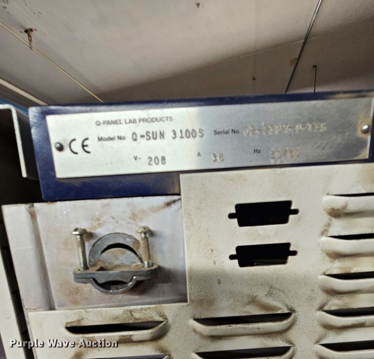 image for item KS9479 Q-Sun 3100  weatherometer