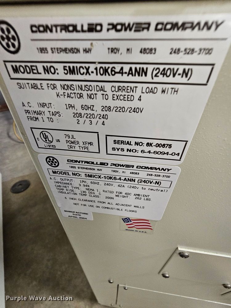 image for item KS9481 Thermo ARLXT  spectrometer