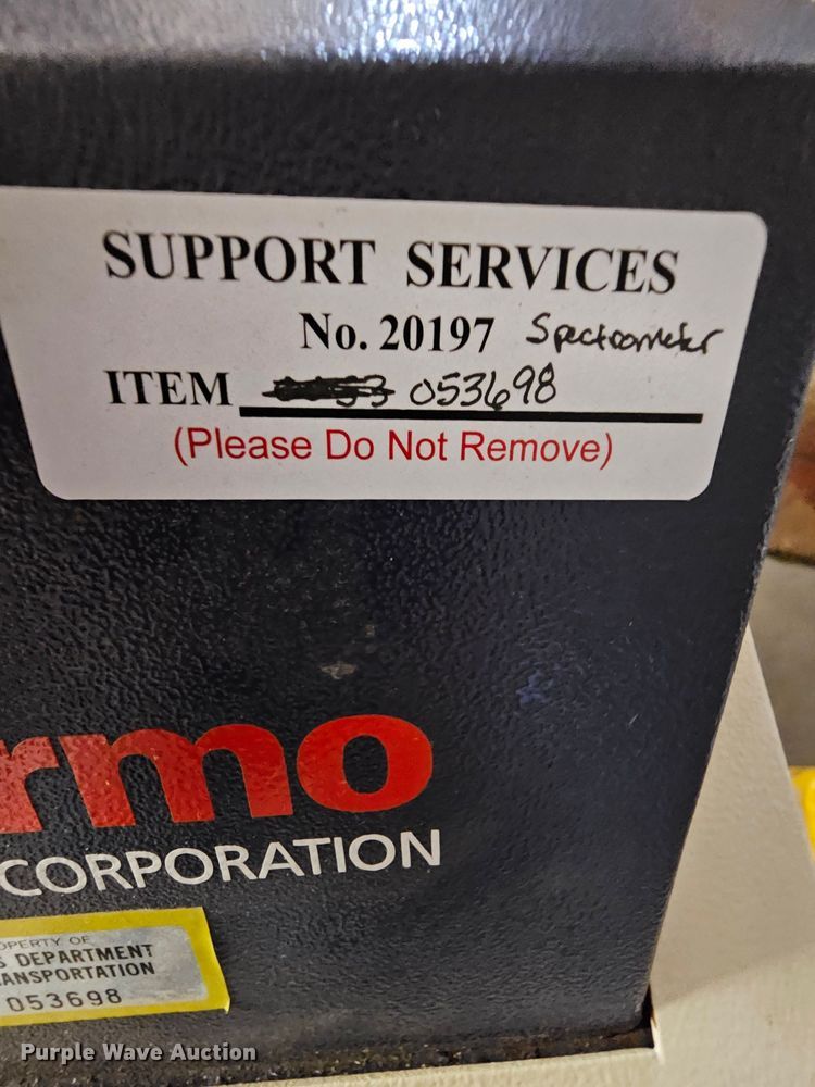 image for item KS9481 Thermo ARLXT  spectrometer