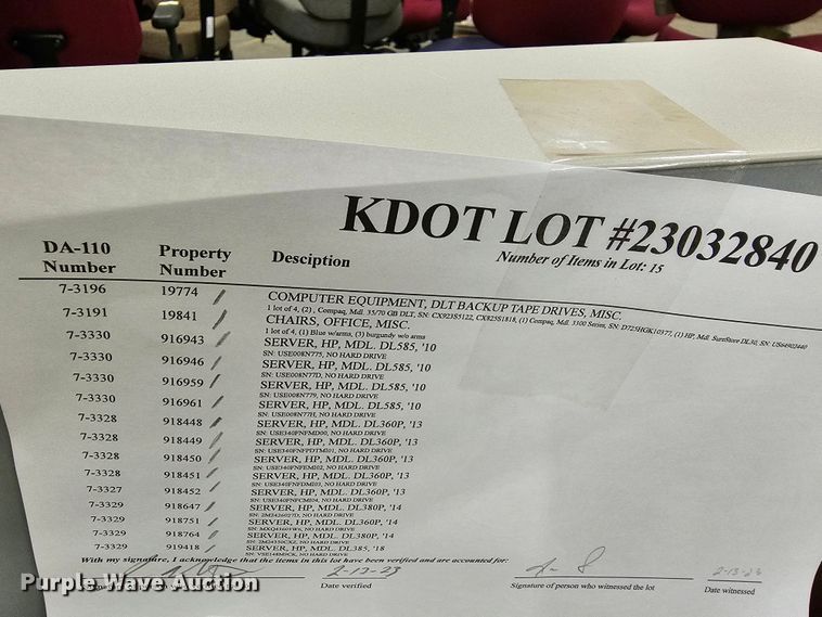 image for item KS9500 Office supplies and equipment