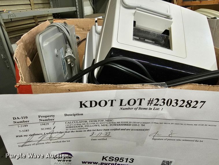 image for item KS9513 Office supplies and equipment