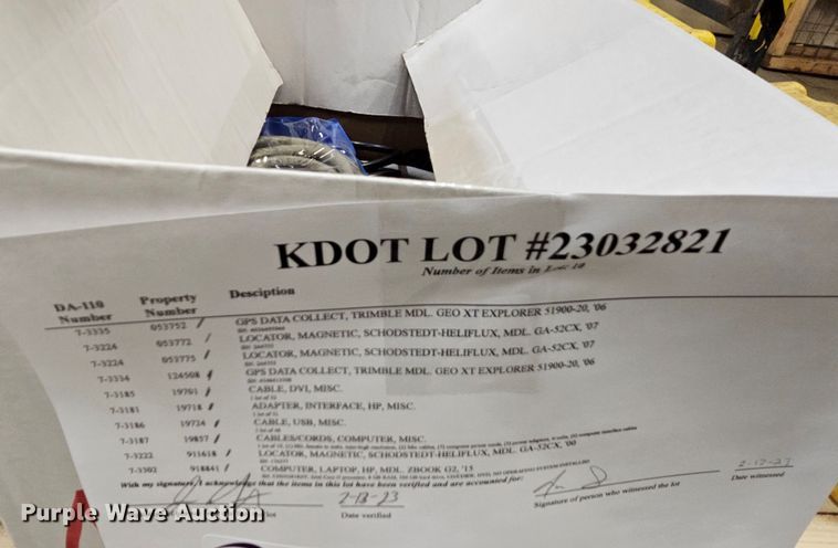 image for item KS9519 Office supplies and equipment