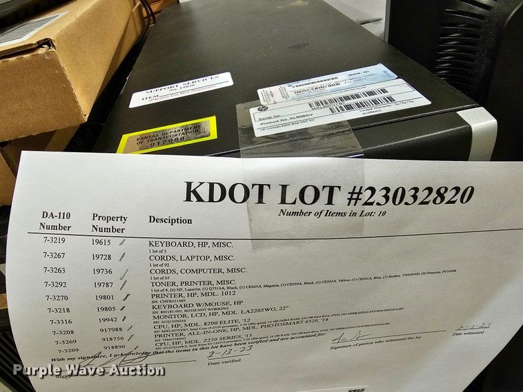 image for item KS9520 Office supplies and equipment