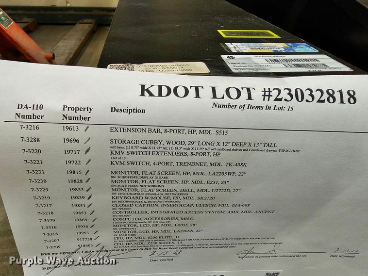 image for item KS9522 Office supplies and equipment