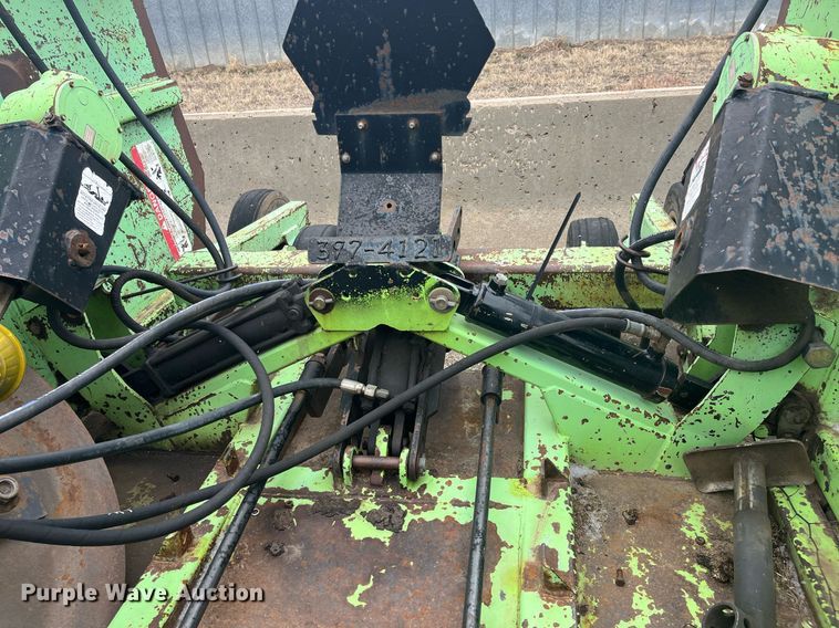 image for item LD9696 2001 Schulte XH1500  batwing rotary mower