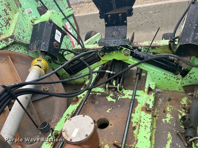 image for item LD9696 2001 Schulte XH1500  batwing rotary mower