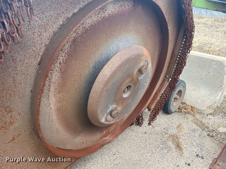 image for item LD9696 2001 Schulte XH1500  batwing rotary mower