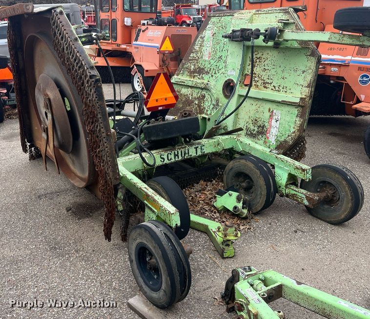 image for item LD9700 2001 Schulte XH1500  batwing rotary mower
