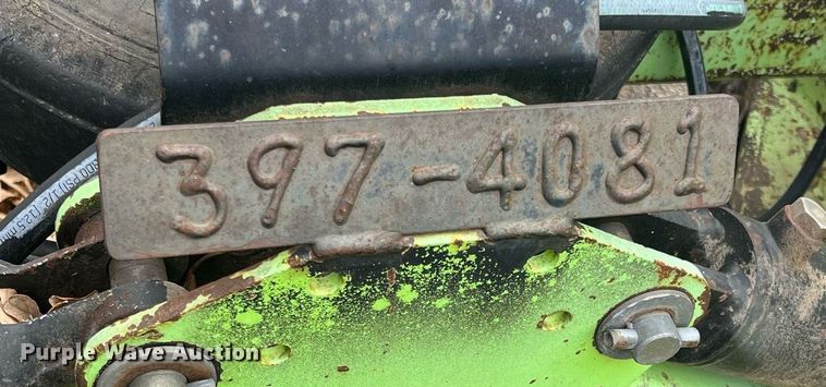 image for item LD9700 2001 Schulte XH1500  batwing rotary mower