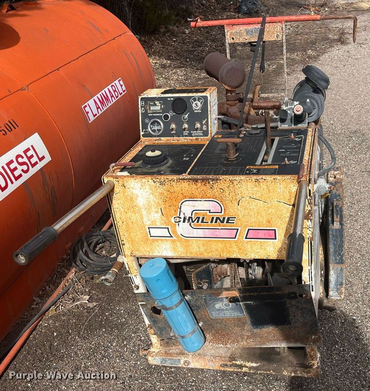 image for item LD9701 2001 Cimline Deluxe 2035  concrete saw