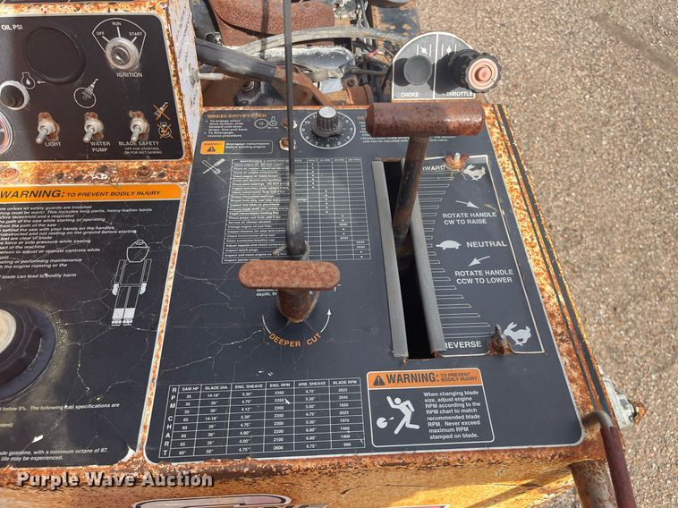 image for item LD9701 2001 Cimline Deluxe 2035  concrete saw