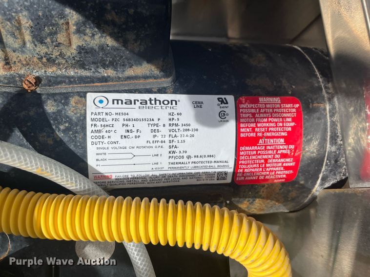 image for item LD9706 2015 Hydro Tek HN20004E2G  pressure washer