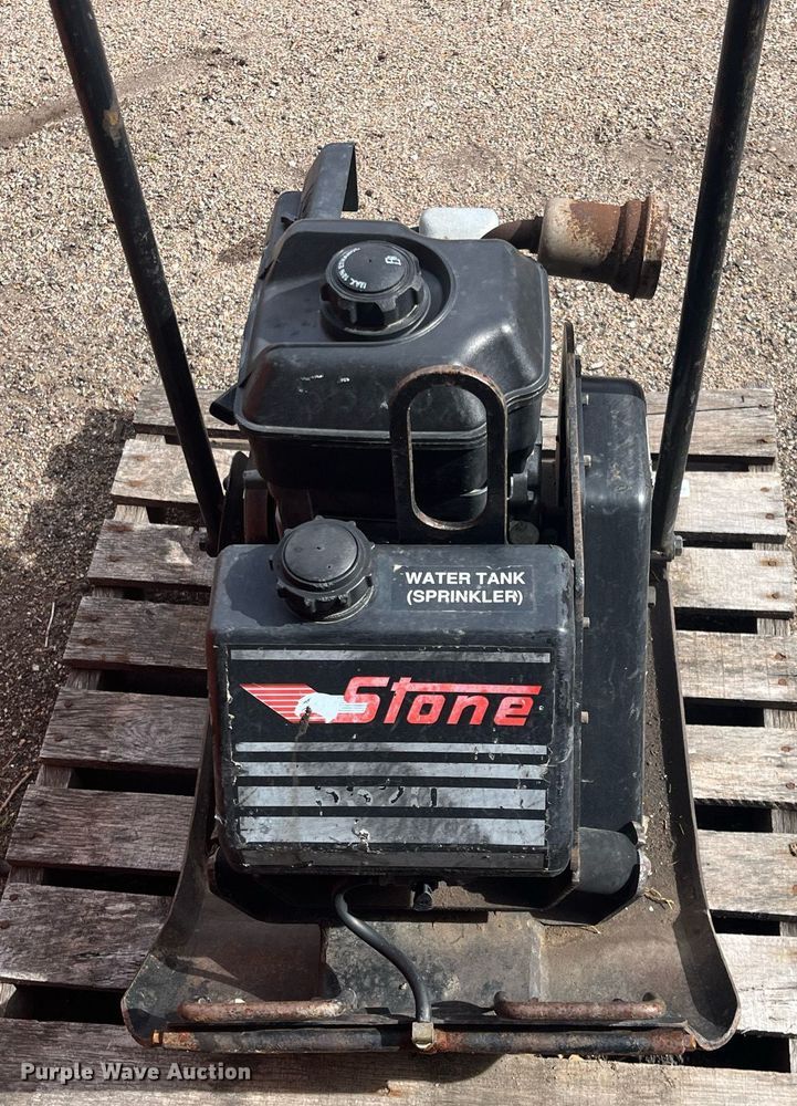 image for item LD9707 1996 Stone S38A  vibratory plate compactor