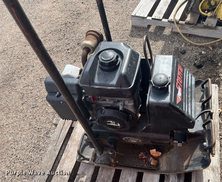 image for item LD9707 1996 Stone S38A  vibratory plate compactor