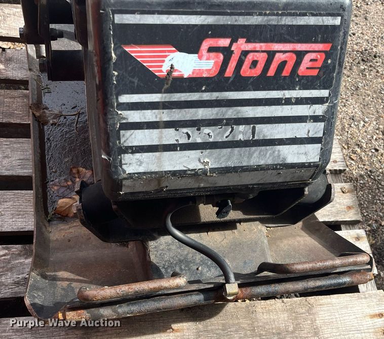 image for item LD9707 1996 Stone S38A  vibratory plate compactor