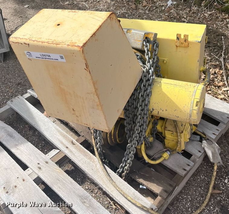 image for item LD9708 Yale  chain hoist
