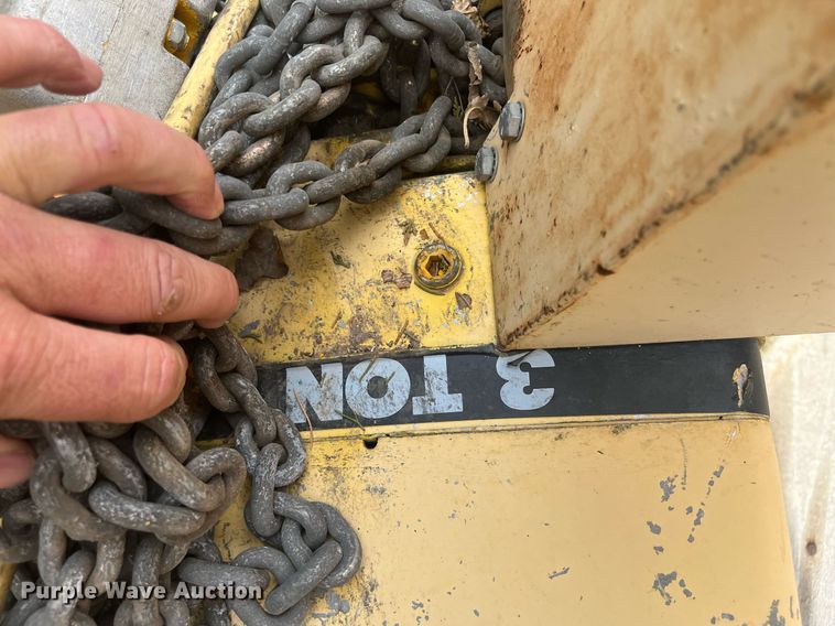 image for item LD9708 Yale  chain hoist