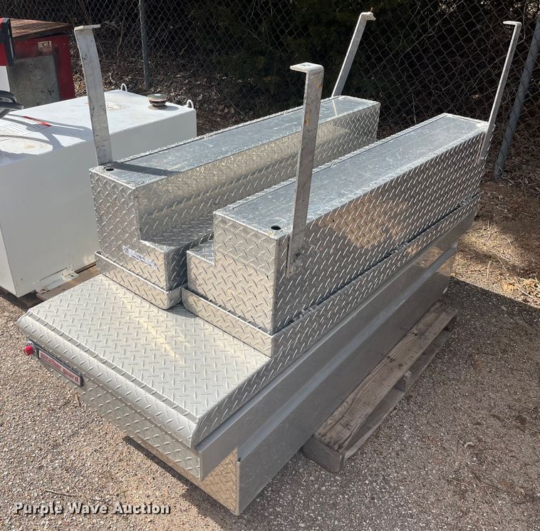 image for item LD9710 (3) Weatherguard aluminum toolboxes