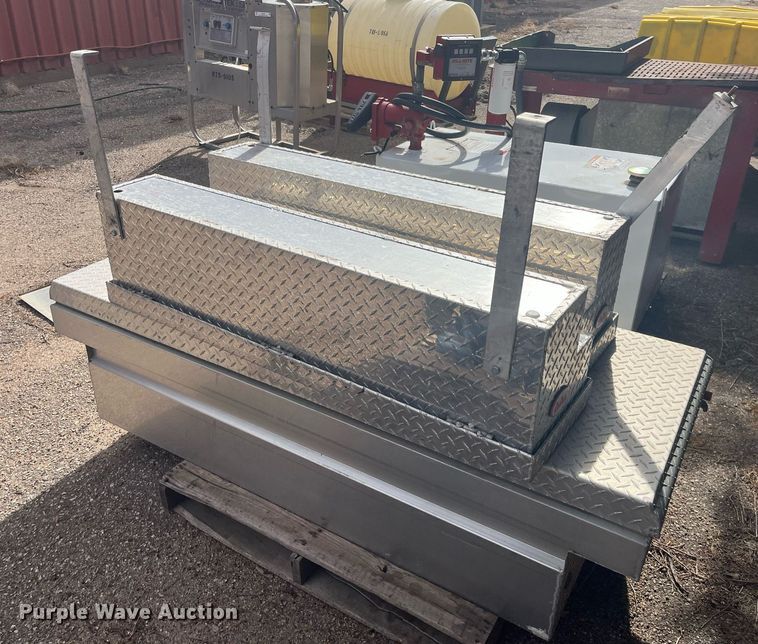 image for item LD9710 (3) Weatherguard aluminum toolboxes