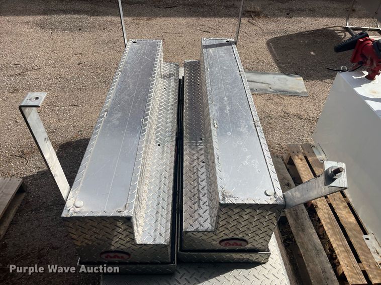 image for item LD9710 (3) Weatherguard aluminum toolboxes