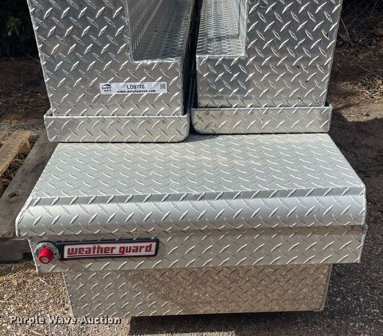 image for item LD9710 (3) Weatherguard aluminum toolboxes