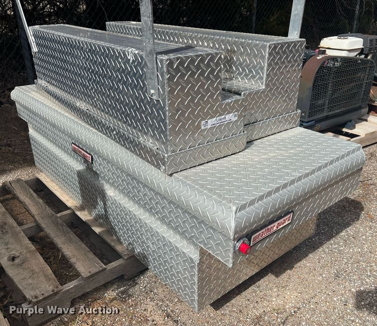 image for item LD9710 (3) Weatherguard aluminum toolboxes