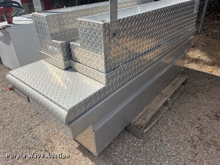 image for item LD9710 (3) Weatherguard aluminum toolboxes