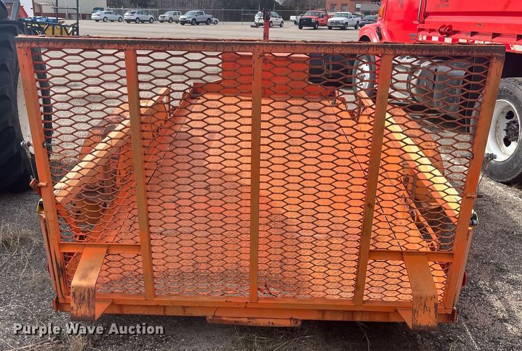 image for item LD9711 1985 JFW F2W  utility trailer