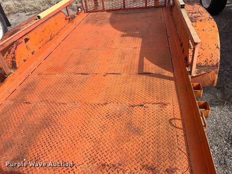 image for item LD9711 1985 JFW F2W  utility trailer