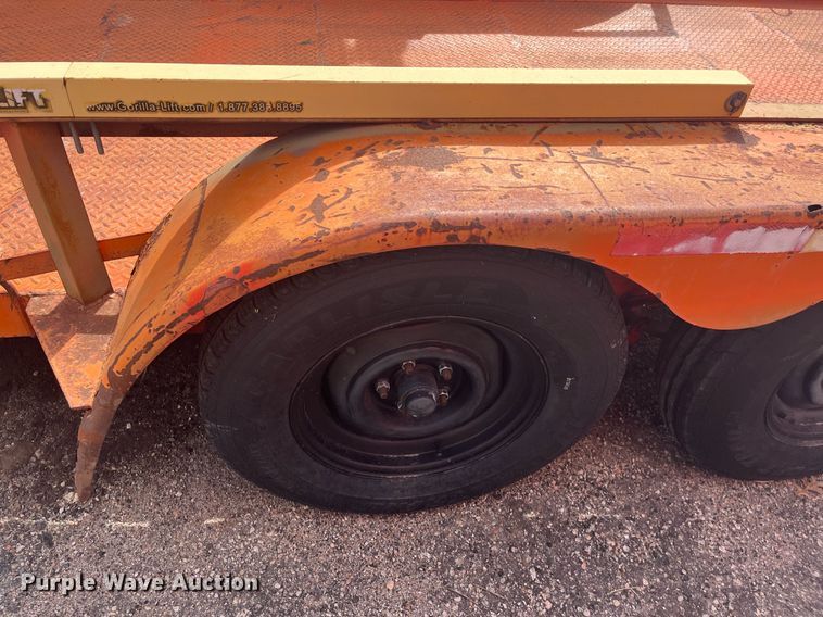 image for item LD9711 1985 JFW F2W  utility trailer