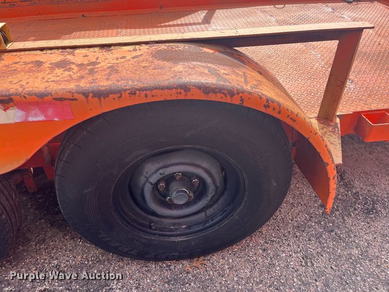 image for item LD9711 1985 JFW F2W  utility trailer