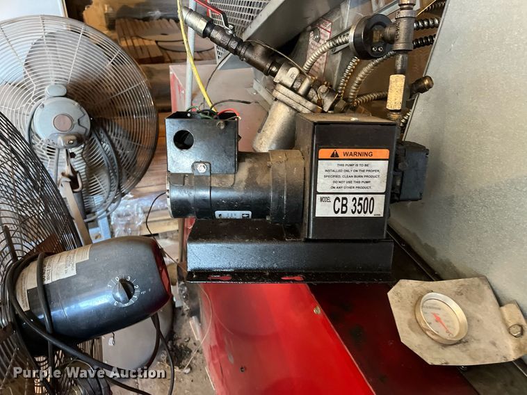 image for item LD9714 Clean Burn CB-3500  waste oil furnace