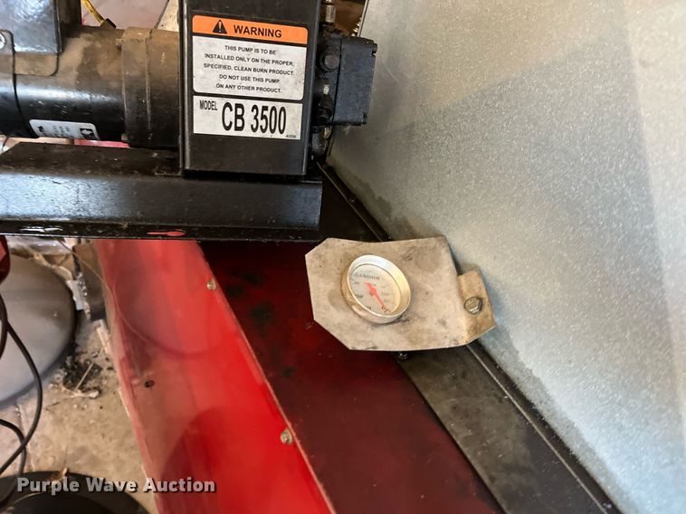 image for item LD9714 Clean Burn CB-3500  waste oil furnace