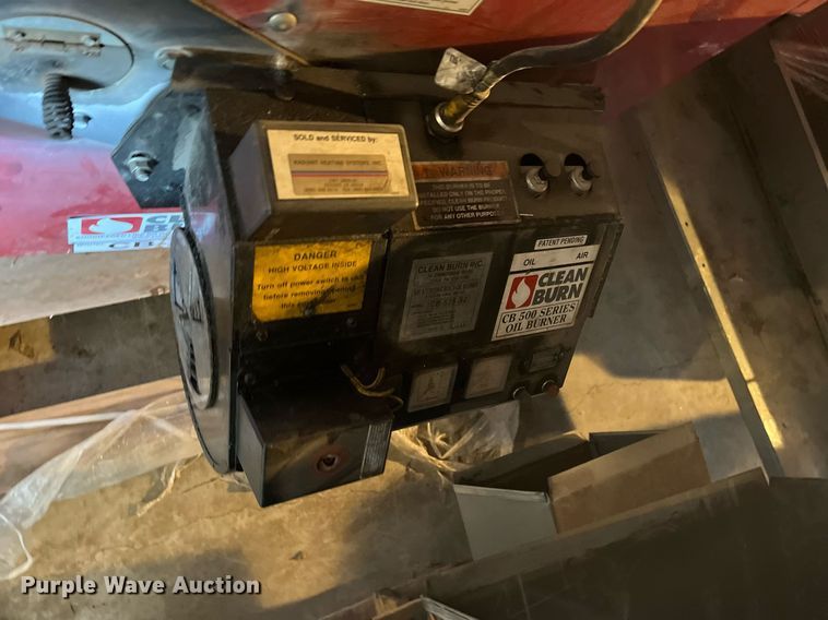 image for item LD9714 Clean Burn CB-3500  waste oil furnace